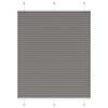 vidaXL Pliss&eacute; rolgordijn 105x100 cm stofbreedte 104,4 cm antraciet