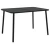 vidaXL Tuintafel 110x80x71 cm staal antracietkleurig