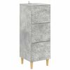 vidaXL Ladenkast Betongrijs 33 x 34,5 x 90 cm Bewerkt hout