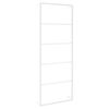 vidaXL Handdoekenrek Wit 45x10x115 cm Staal