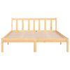 vidaXL Bedframe massief grenenhout 140x200 cm