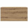 vidaXL Badkamerwandkast 80x25x40 cm bewerkt hout artisanaal eikenkleur