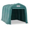 vidaXL Garagetent 2,4x3,6 m PVC groen