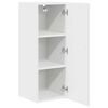 vidaXL Keukenkast Kalmar 2 pcs Hoogglans wit 30 x 31 x 80 cm