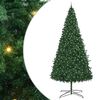 vidaXL Kerstboom met decoratieve slingerlichten Groen 400 cm PVC