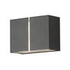 KONSTSMIDE Wandlamp Pavia LED 4x3 W donkergrijs