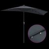 vidaXL Tuinparasol Antraciet 294 x 150 x 224 cm Stof