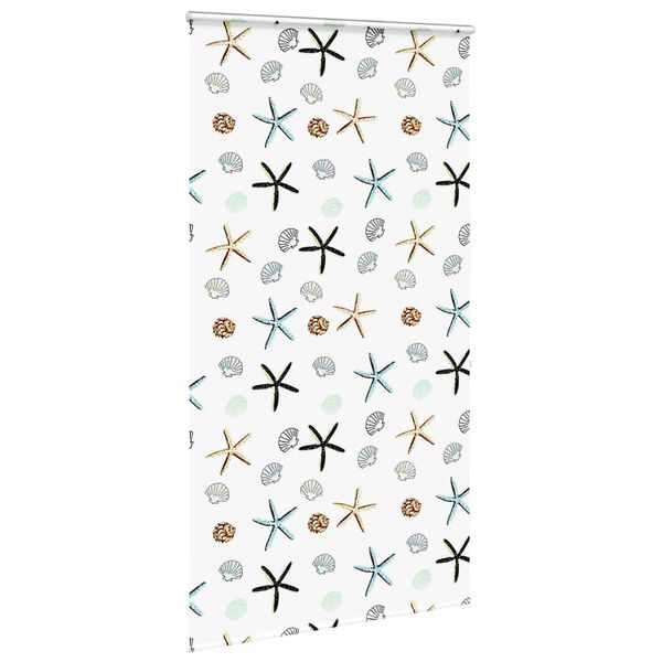 vidaXL Doucherolgordijn met cassette 140x240 cm stofbreedte 136 cm