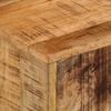 vidaXL Nachtkastje wandgemonteerd 40x30x25 cm massief mangohout