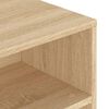 vidaXL Salontafel 90x55x42,5 cm bewerkt hout sonoma eikenkleurig