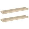 vidaXL Pallet Kussen Set 2 pcs Beige 180 x 40 x 8 cm 100% Polyester