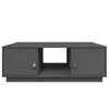 vidaXL Salontafel 100x50x35 cm massief grenenhout grijs