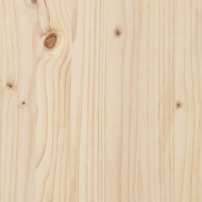vidaXL Tuinbank 3-zits massief grenenhout