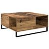 vidaXL Salontafel Oud Hout 80 x 80 x 36,5 cm Bewerkt hout
