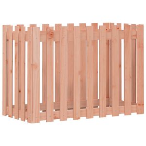 vidaXL Plantenbak verhoogd hekontwerp 100x50x70 cm massief douglashout