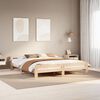 vidaXL Bedframe zonder matras massief grenenhout 200x200 cm
