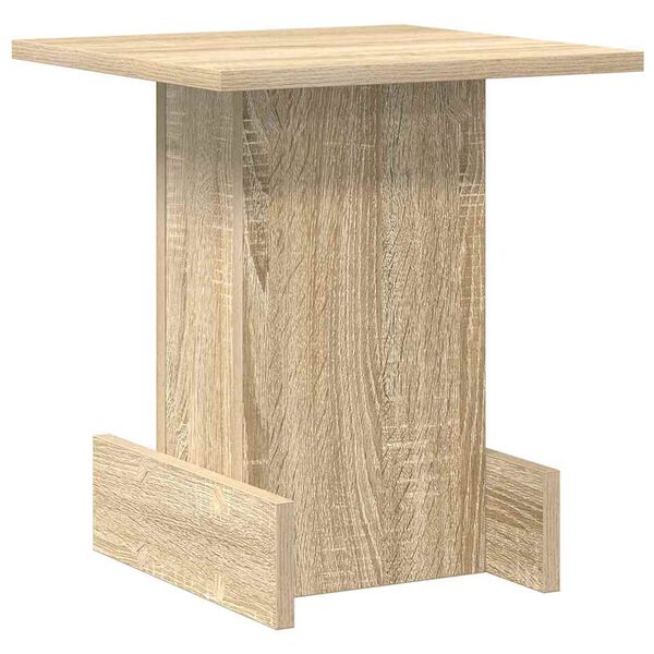 vidaXL Bijzettafel Sonoma Eiken 35,5 x 35 x 40 cm Bewerkt hout