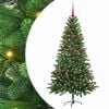 vidaXL Kerstboom met 150 LED met standaard Groen 150 cm PE