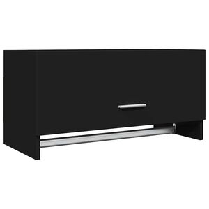 vidaXL Kledingkast 70x32,5x35 cm bewerkt hout zwart