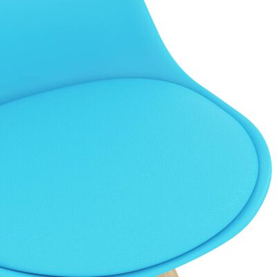vidaXL 5-delige Barset blauw