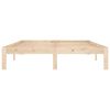 vidaXL Bedframe massief grenenhout 140x200 cm