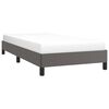 vidaXL Bedframe kunstleer grijs 100x200 cm