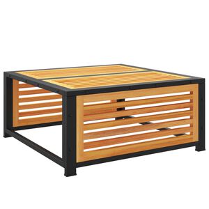 vidaXL Tuintafel 68x68x30 cm massief acaciahout