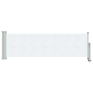 vidaXL Zijkant luifel 80 x 300 cm 100% polyester ijzer staal