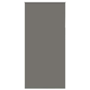 vidaXL Rolgordijn verduisterend 105x230 cm stofbreedte 100,7 cm grijs