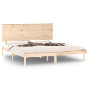vidaXL Bedframe massief hout 150x200 cm