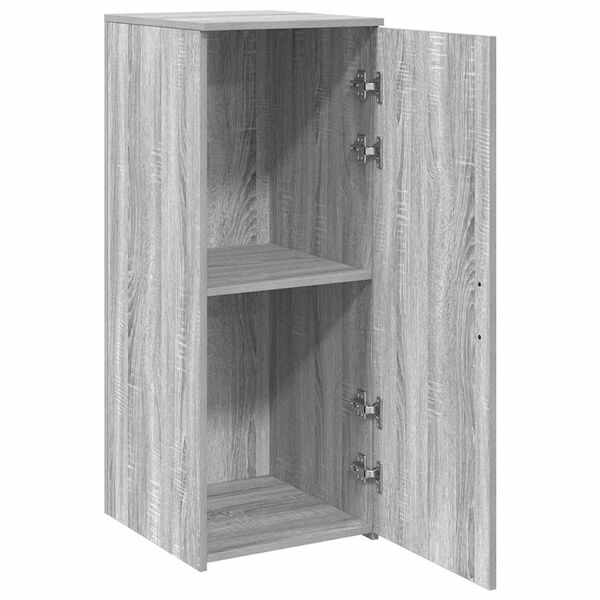 vidaXL Opbergkast 40x45x103,5 cm bewerkt hout grijs sonoma eikenkleur