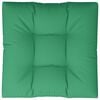 vidaXL Palletkussen 80x80x12 cm stof groen