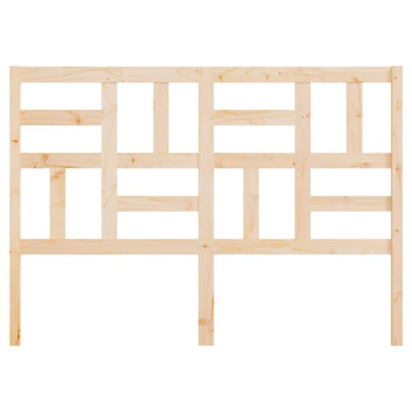 vidaXL Hoofdbord 146x4x104 cm massief grenenhout