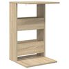 vidaXL Bijzettafel Sonoma Eiken 40 x 35 x 60,5 cm Bewerkt hout