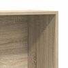 vidaXL Boekenkast/tv-meubel 36x30x114cm bewerkt hout sonoma eikenkleur