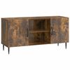 vidaXL TV-kast Gerookt eiken 102 x 34,5 x 50 cm Bewerkt hout