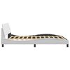 vidaXL Bedframe "Dover" kunstleer wit 160x200 cm