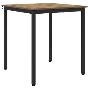 vidaXL Eettafels 70 x 70 x 75 cm METAAL