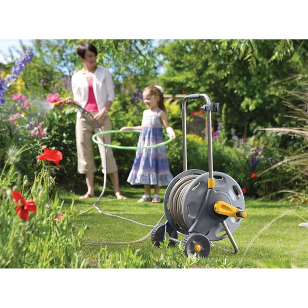 Hozelock Slanghaspelwagen 60 m met 50 m slang