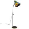 vidaXL Vloerlamp 25 W E27 30x30x100-150 cm meerkleurig