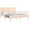 vidaXL Bedframe zonder matras massief grenenhout 160x200 cm