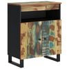 vidaXL Dressoir met 2 deuren 60x33x75 cm massief gerecycled hout