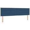vidaXL Boxspringbed met matras met hoofdeinde Blauw 180 x 200 cm Stof