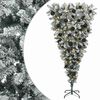 vidaXL Ondersteboven Kunstmatige Gehingde Kerstboom 150 cm 150 LED's