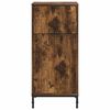 vidaXL Badkamer Kast met lade Gerookt eiken 39,5 x 36 x 88 cm