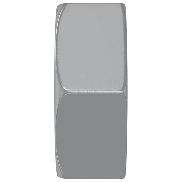 vidaXL Zeshoekige Moer 2 pcs Zilver M6 Metaal