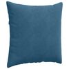 vidaXL Sofa Kussens 2 stuks Blauw 80 x 80 cm Cordstof