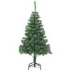 vidaXL Kerstboom met 300 LED met standaard Groen 210 cm PVC