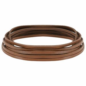 vidaXL Leren Strap Bruin 1000 x 0,4 cm Leer