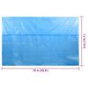 vidaXL Zwembadhoes rechthoekig 1000x600 cm PE blauw